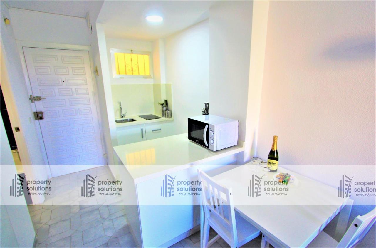 427 Estudio En Minerva Apartamentos -Vista Al Jardin - Piscina Y Playa Benalmádena Eksteriør billede
